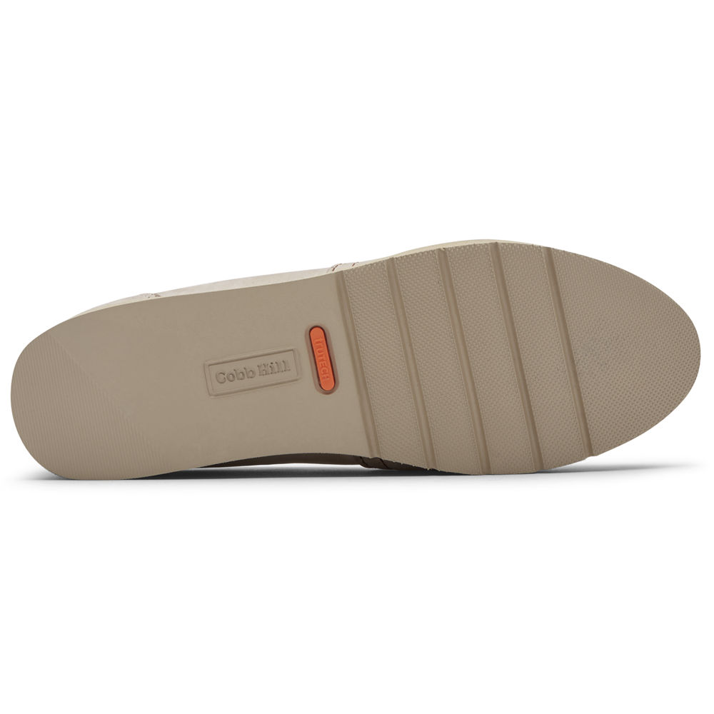 Slip-Ons Rockport Mujer Mexico - Cobb Hill Laci Beige - FXLGZ5921